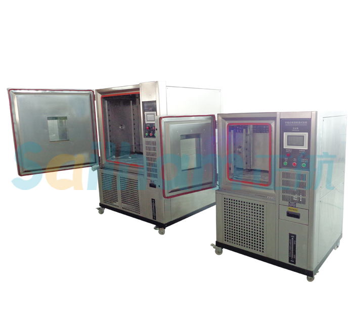 正航小型恒溫恒濕試驗箱側面?zhèn)乳_門寫真圖